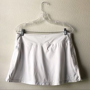 Nike Dri-Fit White Skirt Tennis/Golf